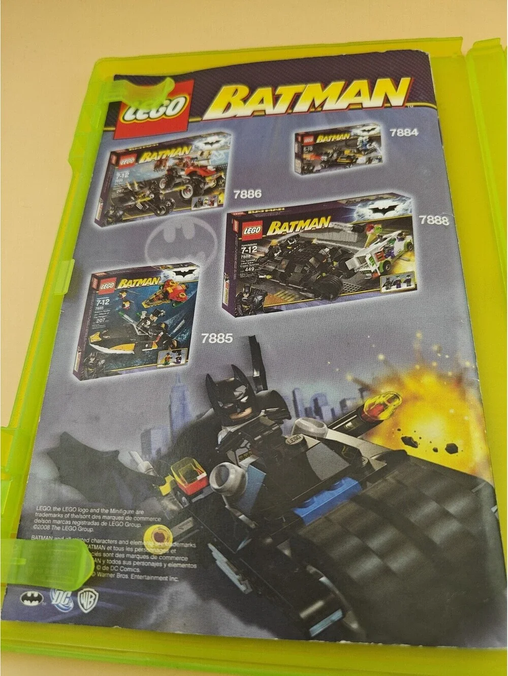 LEGO Batman: The Videogame Microsoft Xbox 360 2008 Video Game